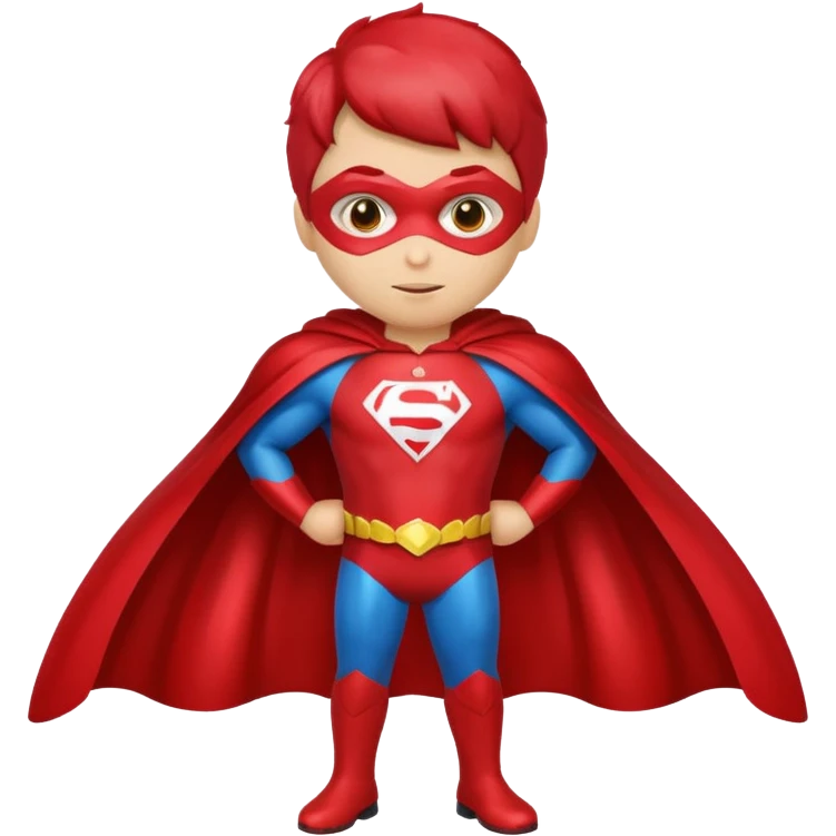 Cape-Wearing Super Fruit emoji