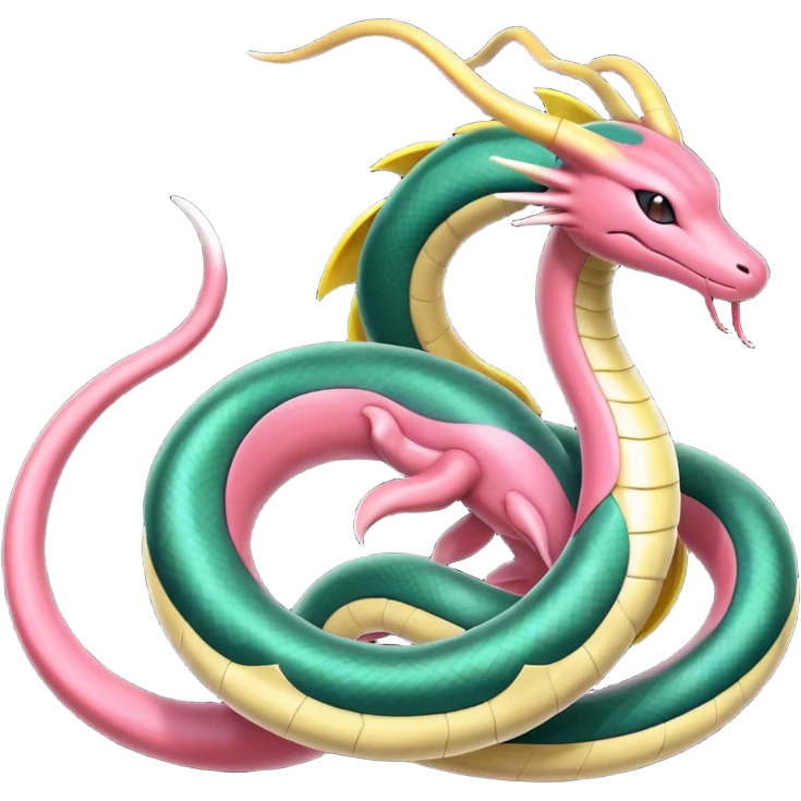Cresselia-Seviper-Milotic-Rayquaza-fusion emoji