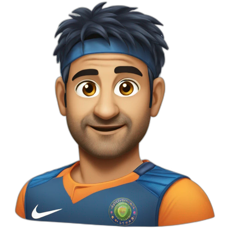 mahendra singh dhoni emoji