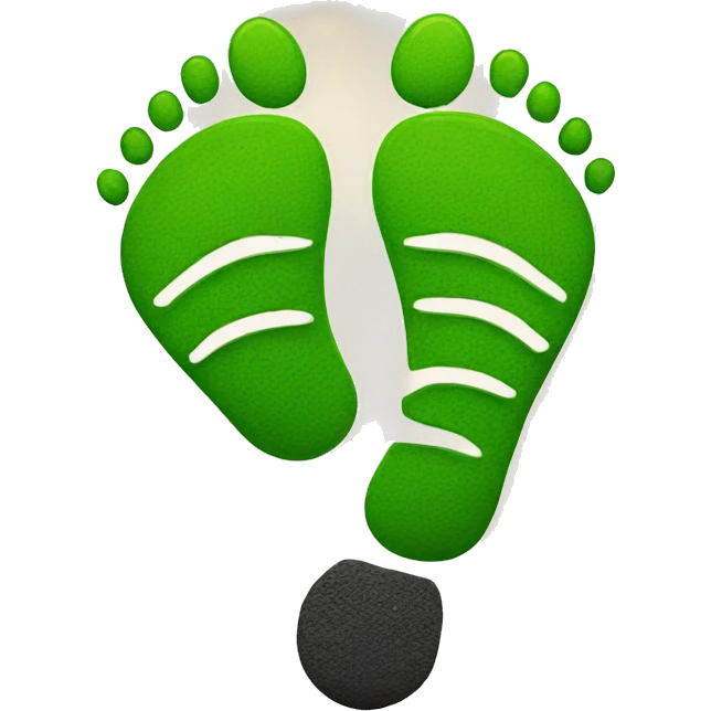 CARBON FOOTPRINT emoji