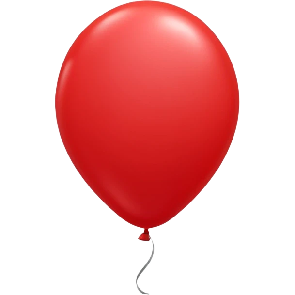 red balloon emoji