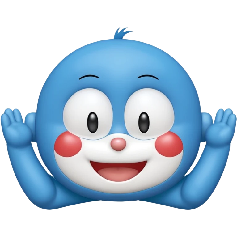 Doraemon sin orejas  emoji