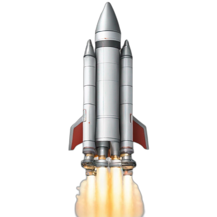 Modern rocket AI computer inovation scifi emoji