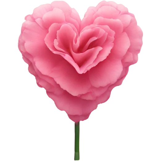 carnation pink heart emoji