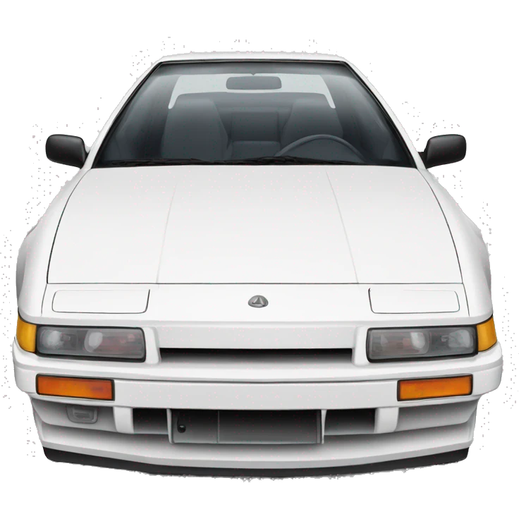 1988 Acura Integra white emoji