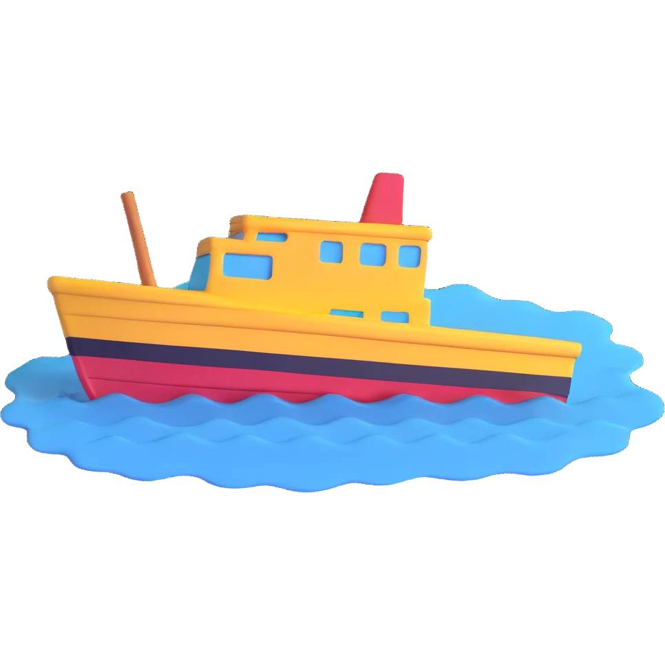 boat sinking in water emoji