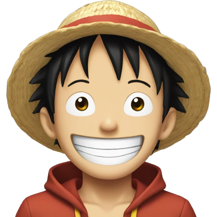 luffy smiling emoji