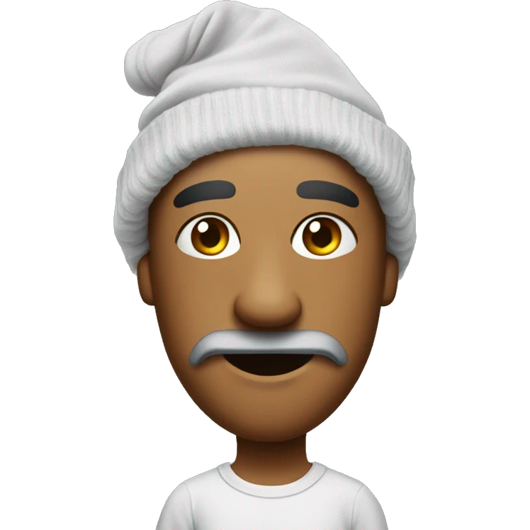 doobi with sock on his head emoji