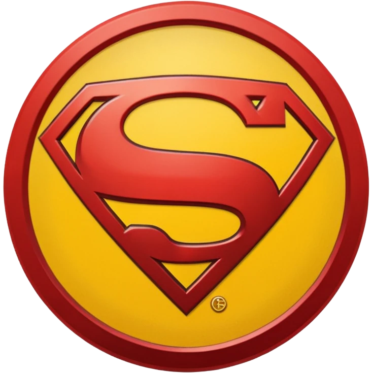 Superman emblem emoji
