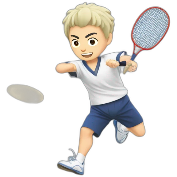jujutsukaisen gojo playing badminton emoji