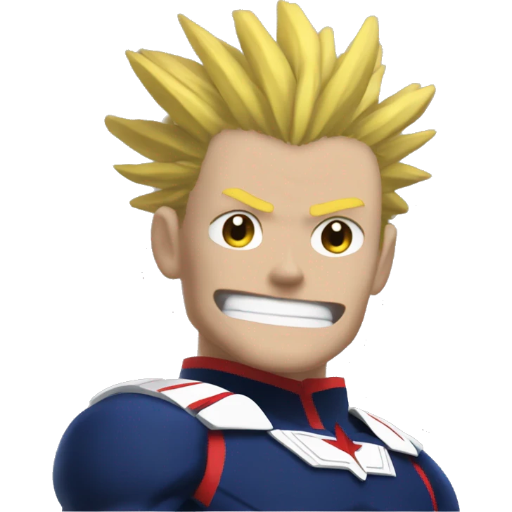 all might from my hero acadamia emoji