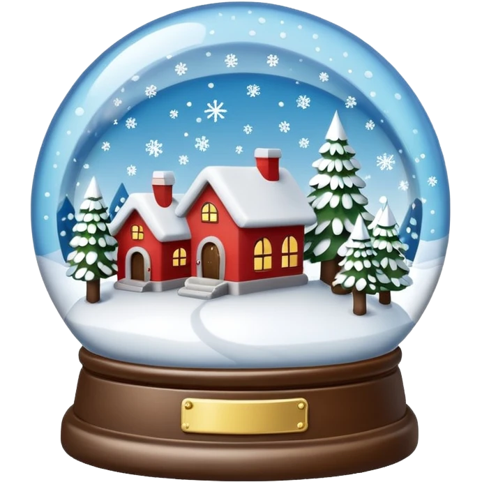 snow globe emoji