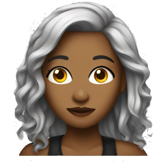 Female music artist emoji
