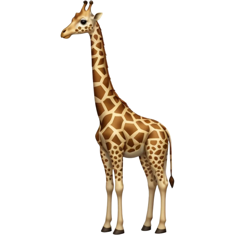 '' giraffe  Patterned''  emoji
