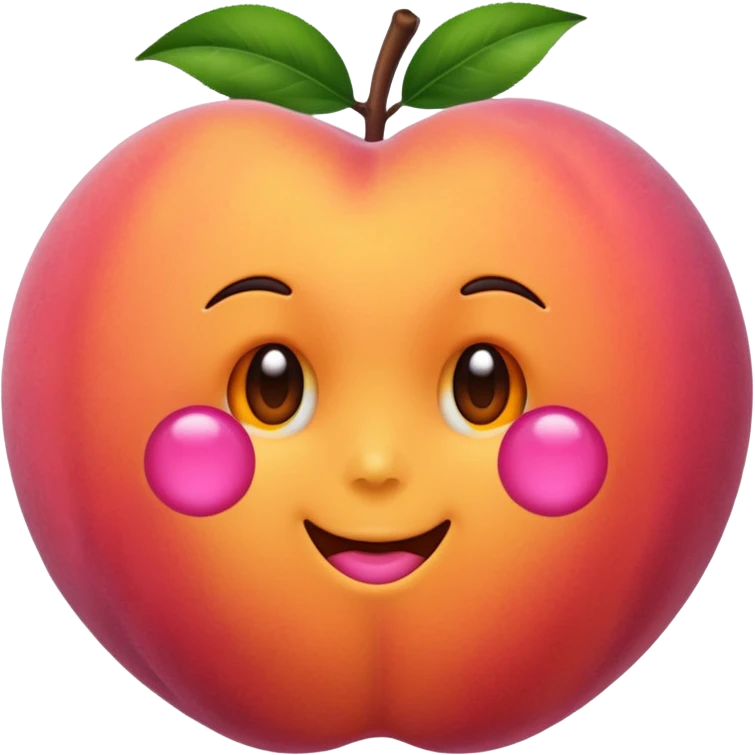 Peach emoji emoji