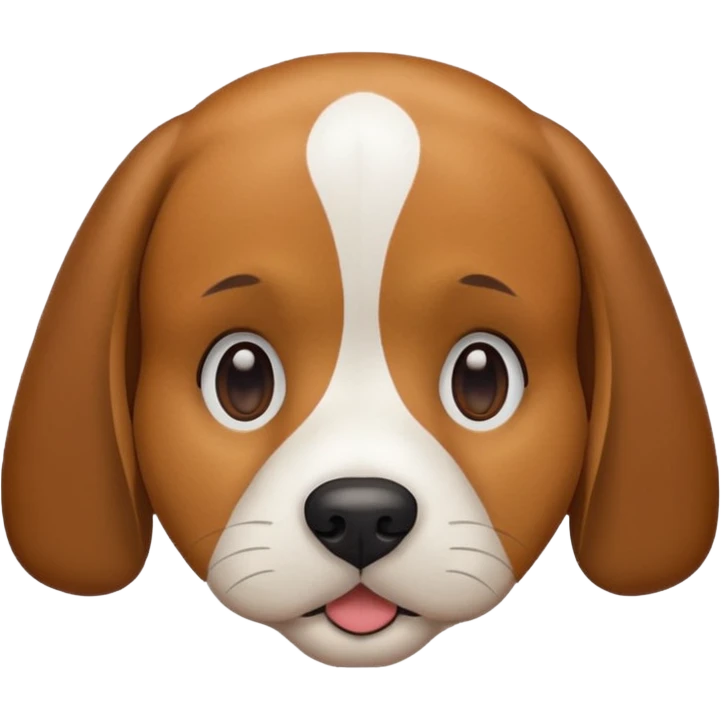 create a beagle emoji emoji