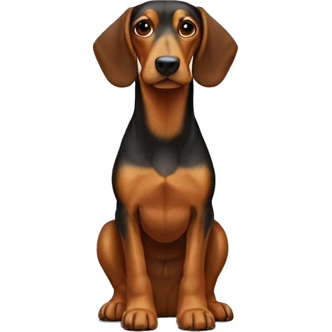 Un teckel qui supporte l'équipe de Belgique  emoji