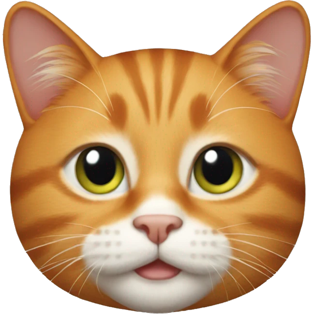 Ginger cat  emoji