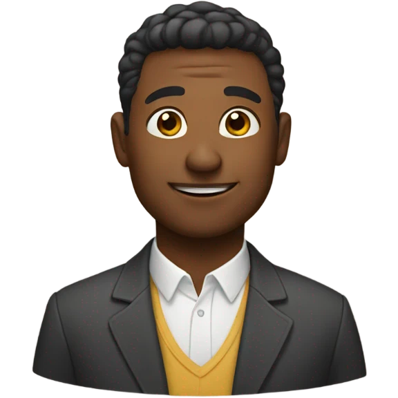 Man with his family emoji