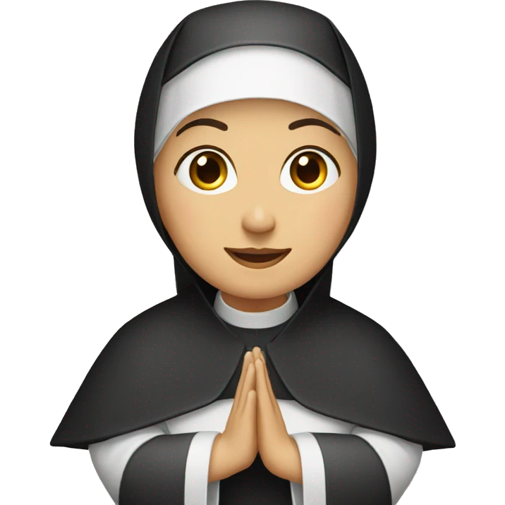 Eastern Orthodox nun emoji