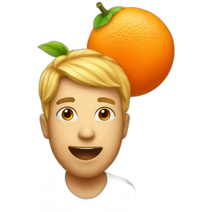 Tangerine Eater emoji