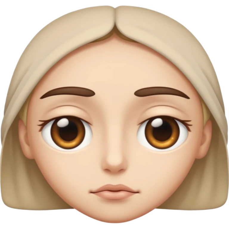 Eyes that fall asleep emoji