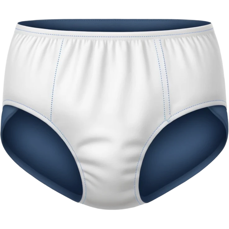 modern incontinence underwear, no shame emoji