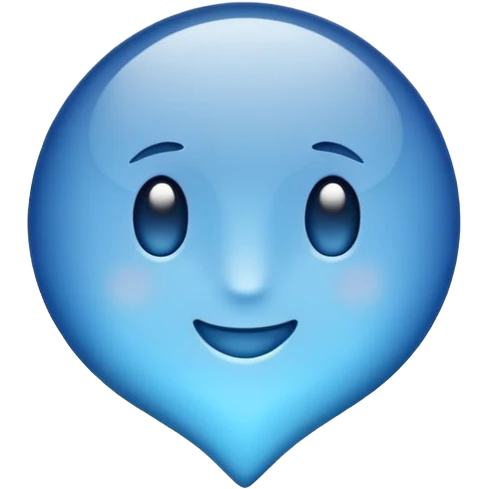 Blue tick  emoji