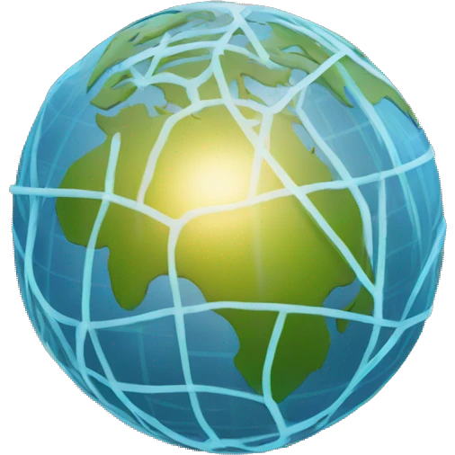 Technology and IT globe emoji