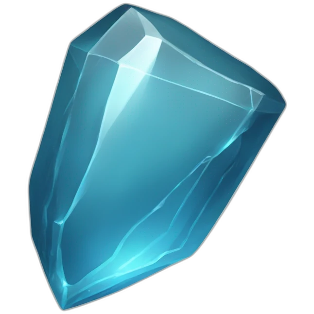 light blue obsidian shard emoji