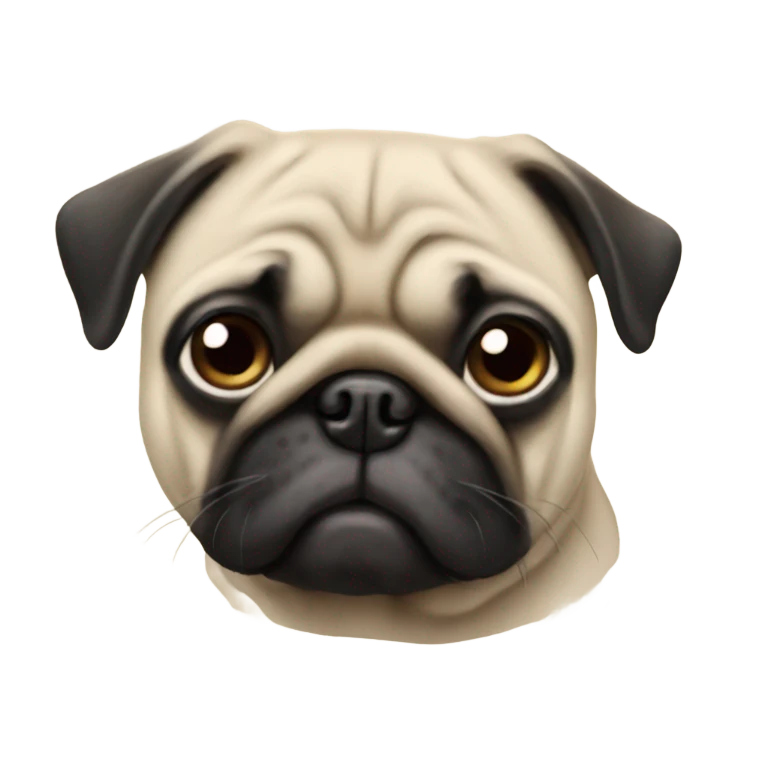 Pug emoji