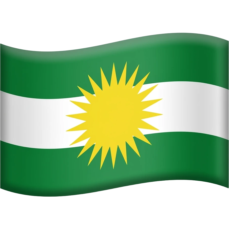Yazidi flag 𒀭 emoji
