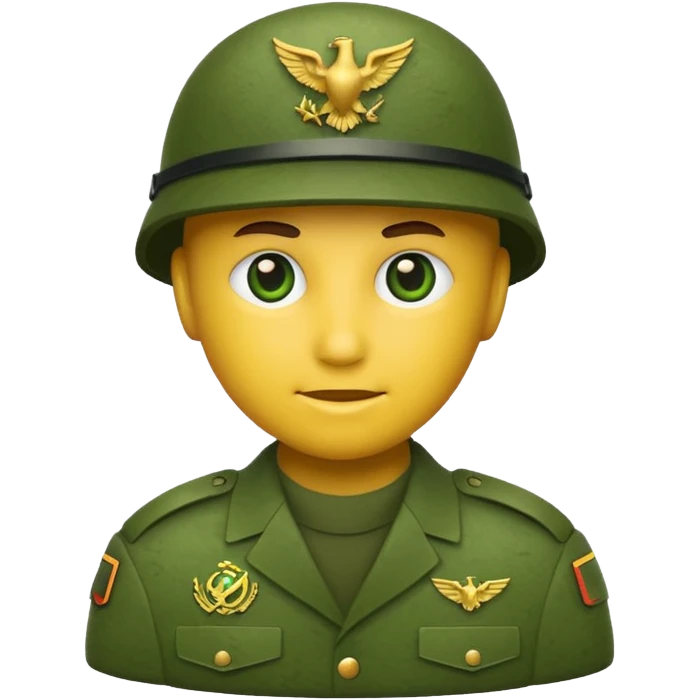 military irp green color emoji