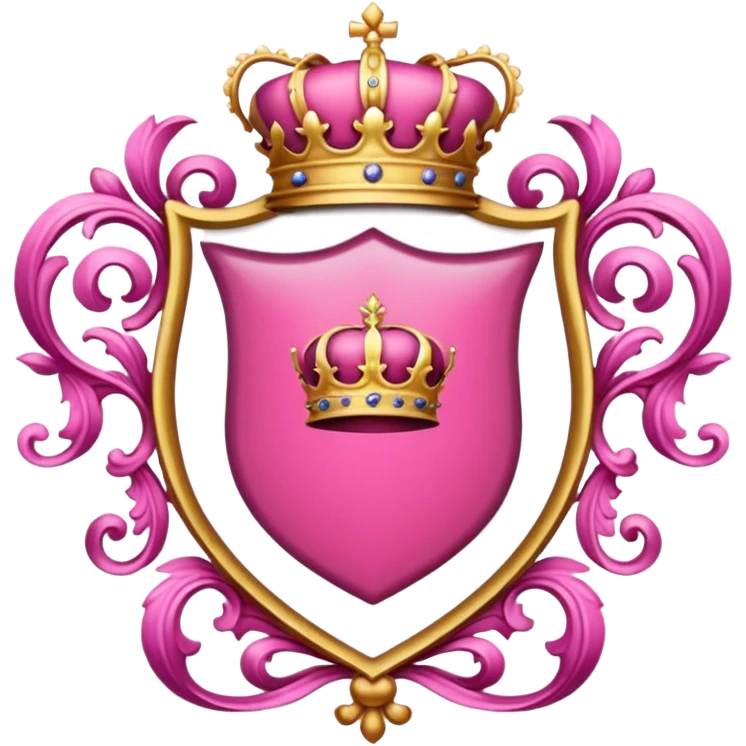 Pink Royal Crest emoji