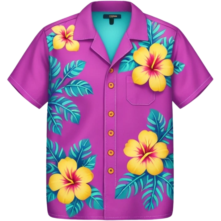 hawaiian shirt emoji