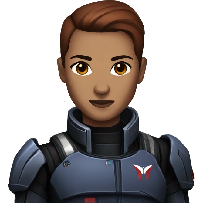 Commander Shepard from Mass effect emoji