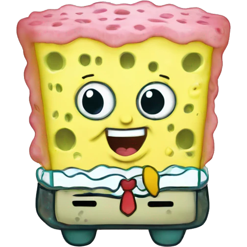 cute baby sponge bob emoji