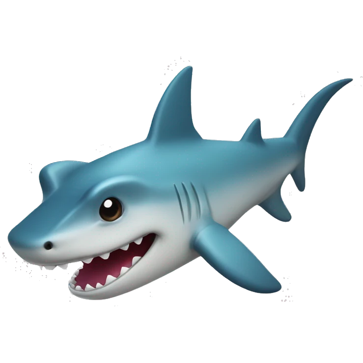 cute hammerhead shark emoji
