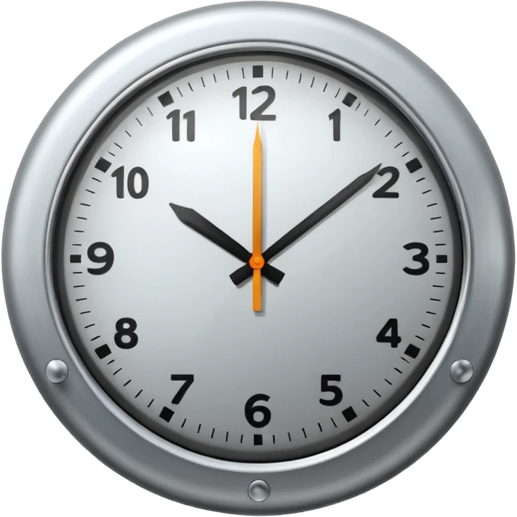 Clock emoji