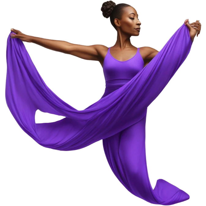 Aerial silks  emoji