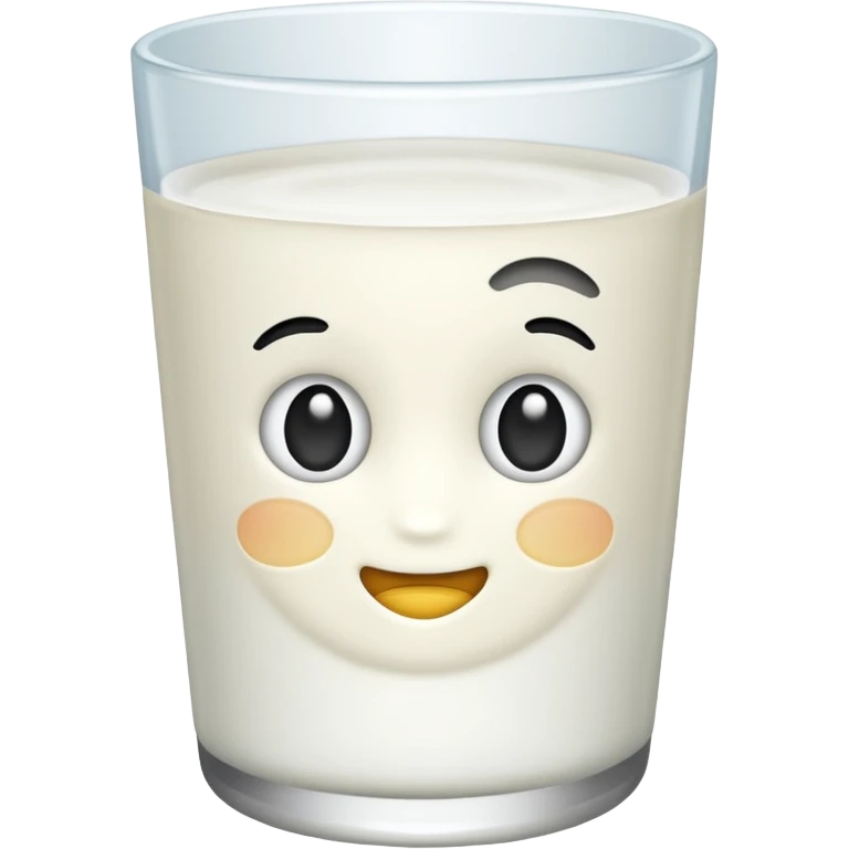 milk glass emoji