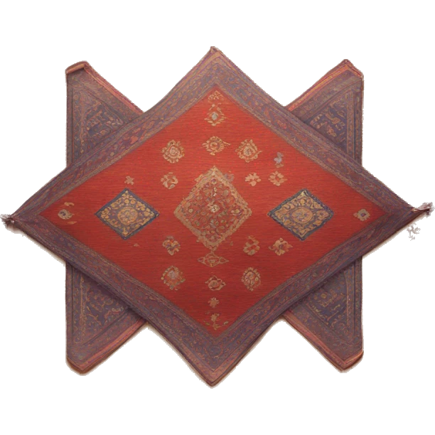 Flying carpet  emoji