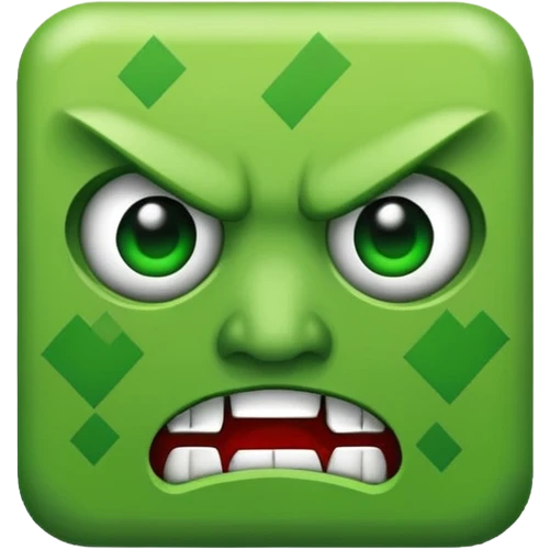 creeper face emoji
