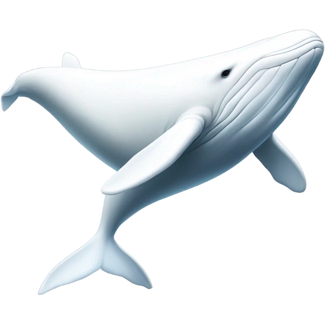 white whale , underside emoji