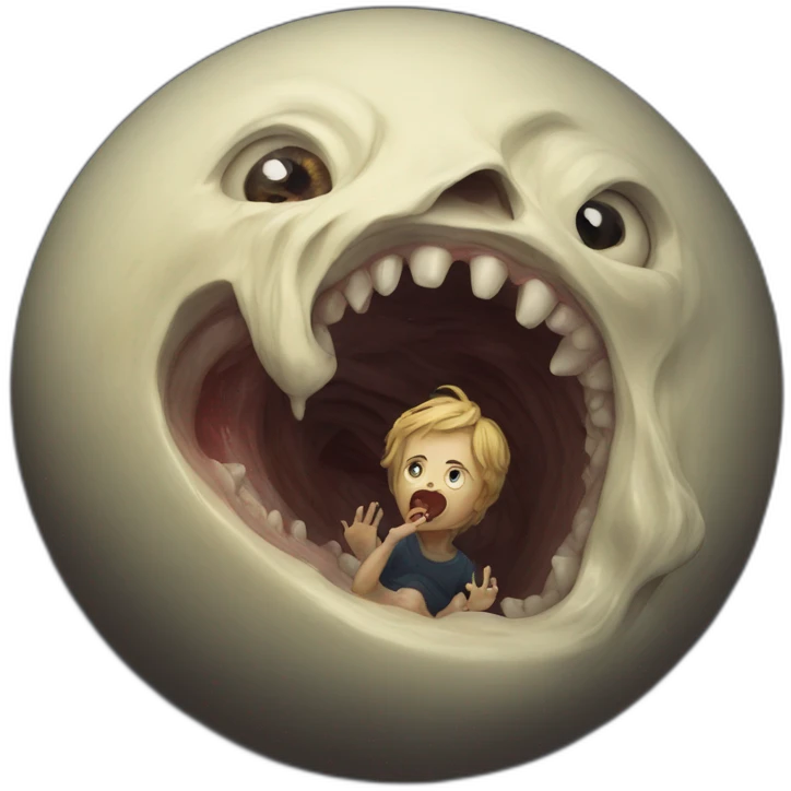 saturn devouring his son emoji