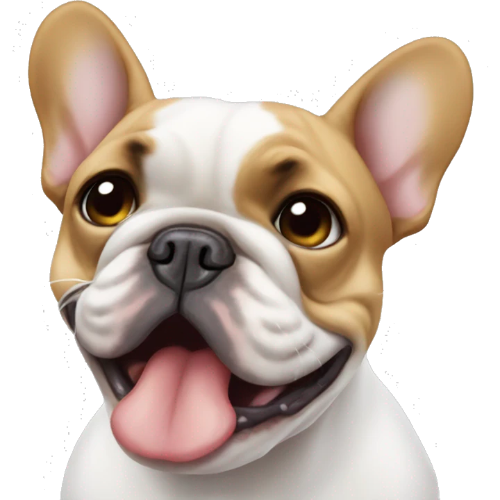 French Bulldog Farts emoji