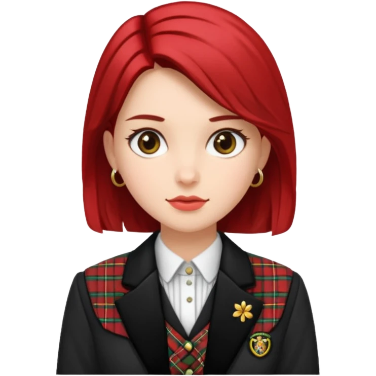 woman wearing scottish traditional clothes emoji
