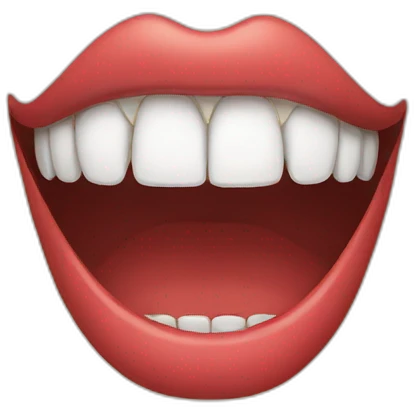 mouth emoji