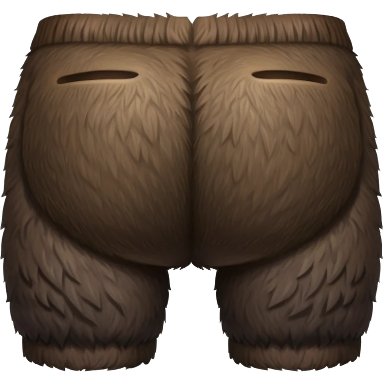 Gorilla buttock emoji