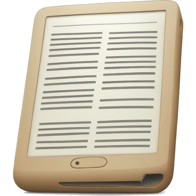 e-reader emoji